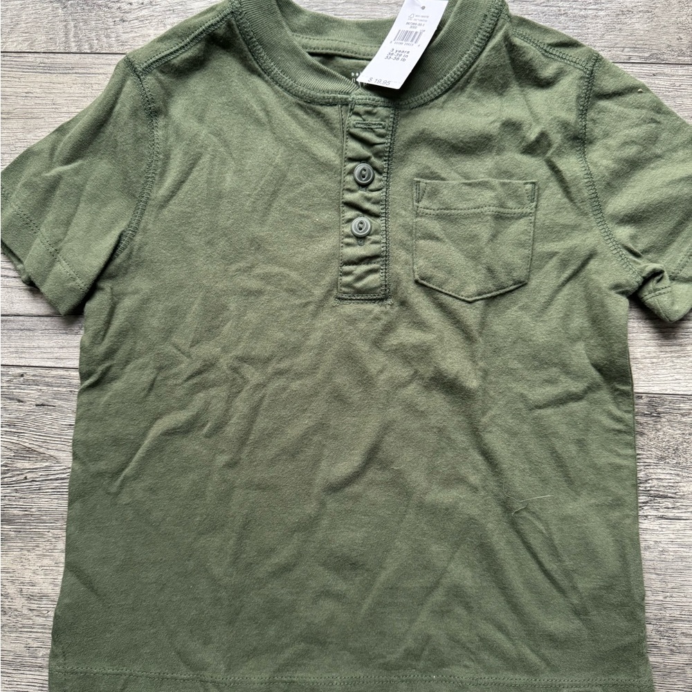 GAP - Toddler Henley Pocket T-Shirt